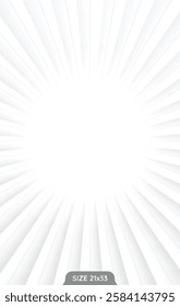 vertical layout background with sunburst effect