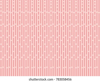Vertical line pattern vector. Design pink on light pink. Design print for textile, wallpaper, background.