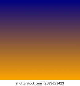 Vertical linear gradient background between navy blue and orange