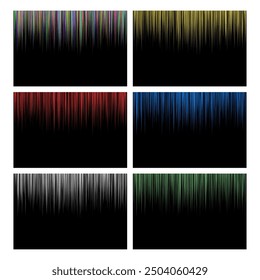 vertical lines abstract business card background design