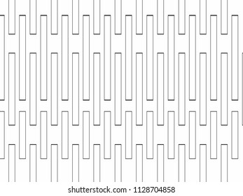vertical lines geometric pattern monochrome halftone black and white vector background