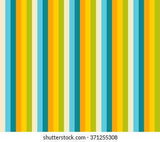 Vertical lines retro color pattern. Repeat straight stripes abstract texture background.  Texture for scrapbooking, wallpaper, pattern fills.