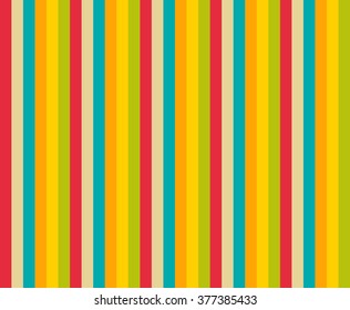 Vertical lines retro color pattern. Repeat straight stripes abstract texture background.  Texture for scrapbooking, wrapping paper, textiles,  wallpapers, surface, fashion, wallpaper, pattern fills.