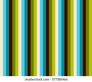 Vertical lines retro color pattern. Repeat straight stripes abstract texture background.  Texture for scrapbooking, wrapping paper, textiles,