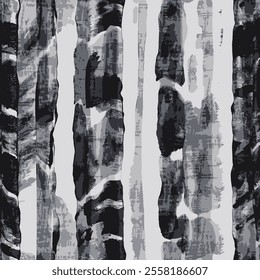 vertical lines in shades of white and gray. The pattern resembles the bark of a birch tree. The lines have an irregular and natural appearance, darker in some areas and lighter in others