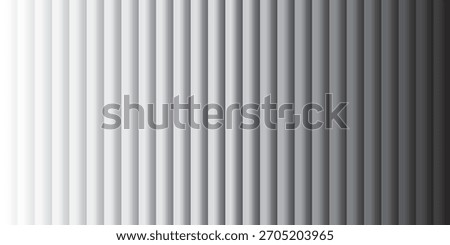 Vertical lines shading from bright white to dark black monochrome gradient