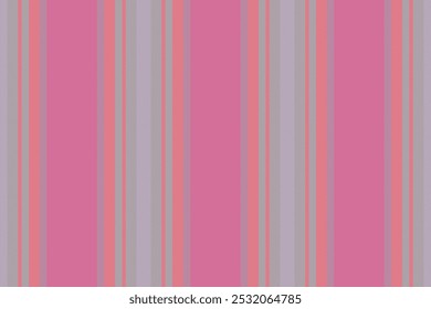 Plano de fundo de distribuição de linhas verticais. Vetor listras padrão de textura de tecido sem costura. Projeto geométrico abstrato de linha listrada.