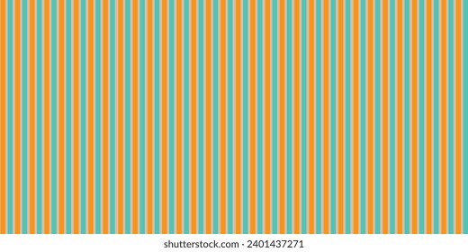 Vertical lines with torn paper effect. Shred edge background. Green and orange soft colors. Winter theme