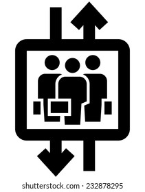Vertical mobility icon