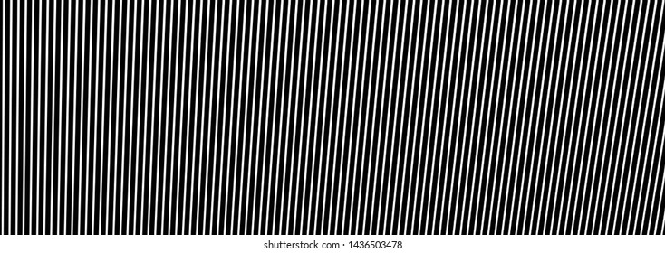 Vertical monochrome stripes header banner background design element empty blank template isolated on white