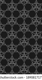 Vertical mystical background. Vector mysticism, dark theme.