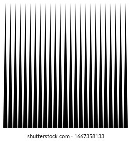 vertical parallel lines, stripes. 
