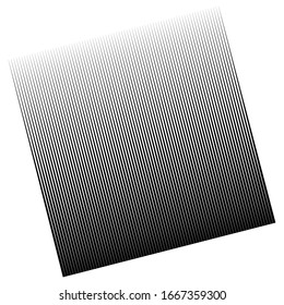 vertical parallel lines, stripes. 