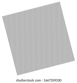 vertical parallel lines, stripes. 