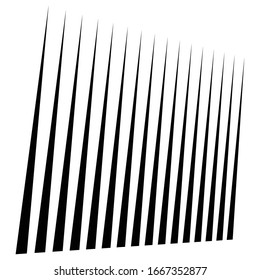 vertical parallel lines, stripes. straight streaks, strips design element. linear, lineal pattern. line half-tone element. lines pattern