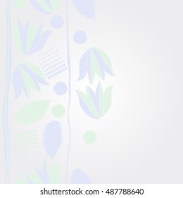    vertical  pattern of  floral motif,stripes, halftone.