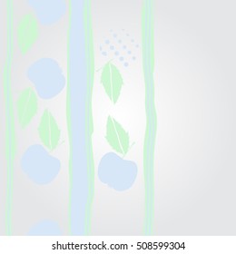   vertical pattern of fruits, halftone,stripes, copy space.