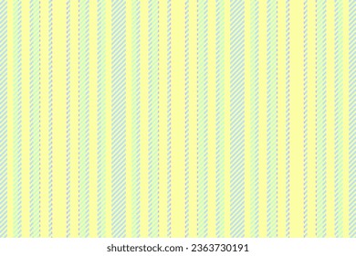 Vertical pattern stripe of seamless background texture with a fabric textile lines vector in light and lime colors.