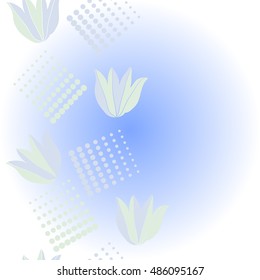   vertical  pattern of  stylized  bell.