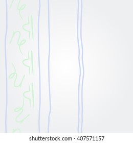 Vertical      pattern of zodiac signs, doodles, libra, capricorn,object, stripes, copy space. Hand drawn.