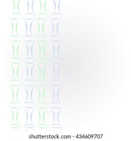     vertical pattern of zodiac signs, doodles,  object,gemini, copy space. Hand drawn.