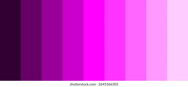 Vertical pink-magenta gradient background showcasing a vibrant range of hues from dark fuchsia to light pink. Ideal for lively design backdrops or color reference
