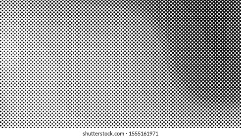 Vertical polka dots. Halftone wave background. Curved gradient texture or pattern. Pop art texture. Vector illustration Eps 10.
