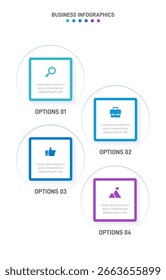Vertical progress bar featuring 4 arrow-shaped elements, symbolizing the four stages of business strategy and progression. Clean timeline infographic design template. Vector for mobile presentation.