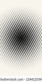 Vertical rectangular banner with triangles. Geometric pattern. Background in modern minimalist style. Vector illustration.