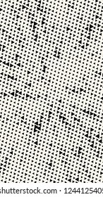 Vertical rectangular banner with triangles. Geometric pattern. Background in modern minimalist style. Vector illustration.