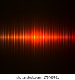 Vertical red lights dark vector background.