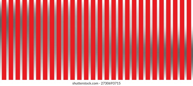 Fondo de rayas rojas y blancas de Vertical. Patrón sin fisuras y repetitivo. 