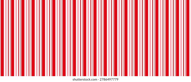 Vertical red and white stripes background. Seamless and repeating pattern. - Powered by Shutterstock - Get 15% off with code: PIKWIZARD15