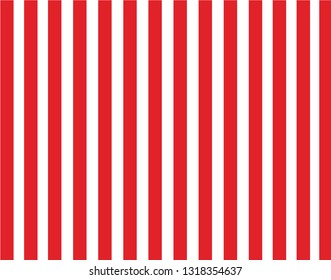 Vertical Red White Stripes Pattern Stock Vector (Royalty Free ...