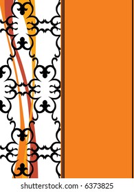 vertical retro styling design