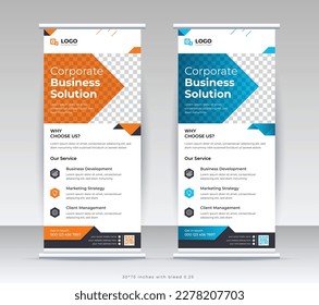 Banner de lista vertical, x diseño de plantilla de marketing comercial de stand.