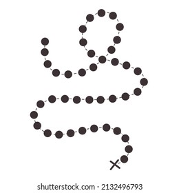 Vertical Scheme circle dotted line Game Board. Doodle illustration Hand drawn nursery baby scandinavian style, kids clipart naive art