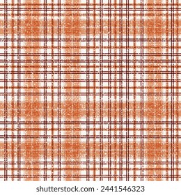 Comprobación de textura rayada vertical. Patrón sin costuras abstracto. Textura de control gráfico simple. múltiples líneas anaranjadas y marrones textura de fondo comprueba patrón utilizado en textiles y fondos de pantalla..,