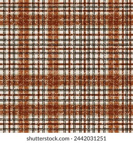 Vertical scratched texture check. Abstract seamless pattern. Simple graphic check texture. multiple red and brown spring lines textured background checks pattern used on textiles and wallpapers..,