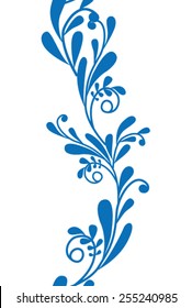 vertical seamless pattern. 
