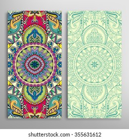 Vertical seamless patterns collection with floral geometric and lace texture for Wedding, Bridal, Valentine's day, greeting cards or Birthday Invitations, fabric or paper print. 