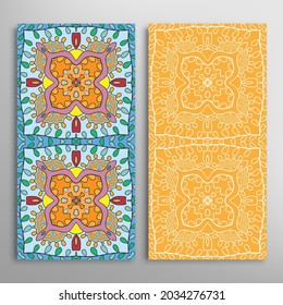 Patrones verticales sin fisuras, textura de encaje geométrico floral para Boda, Día de San Valentín, tarjeta de saludo o Invitación de Cumpleaños. Decorativos fondos de doodle impecables. Patrón de frontera de ornamentos étnicos