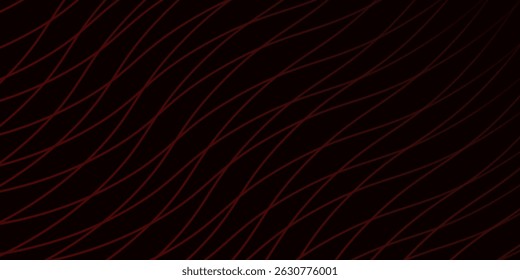 A vertical shot of colorful lines on a dark background
