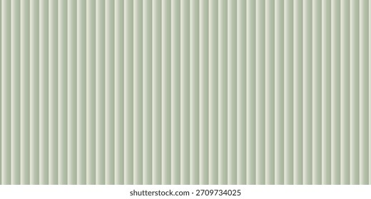 Vertical simple abstract green stripes seamless pattern. Lines modern abstract simple