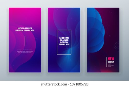 Vertical stories sale banner background for social networks. Colorful halftone gradients.background modern template design for web. Cool gradients. Future geometric patterns.