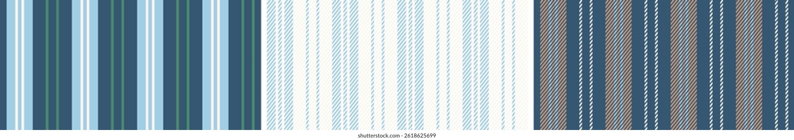 vertical stripe pattern set. vertical and horizontal herringbone striped line seamless abstract design for textile print, wrapping paper, gift card, wallpaper.modern fashion textile print. Textured de