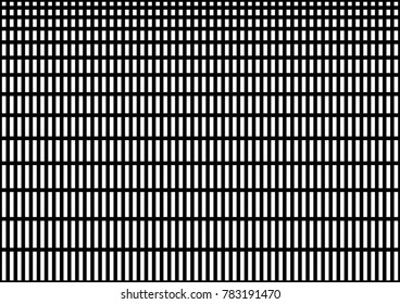 Vertical stripe pattern vector. Design white on black background. Design print for textile, wallpaper, wrapping, background.