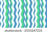 vertical striped design with flowing curves and textured waves. Artistic colors blend with simplicity and creativity, adding elegance to posters, textiles, or graphic prints with vibrant paint.