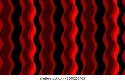 vertical striped design with flowing curves and textured waves. Artistic colors blend with simplicity and creativity, adding elegance to posters, textiles, or graphic prints with vibrant paint.