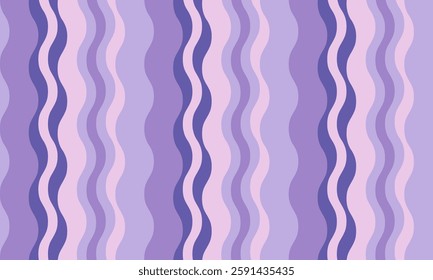 vertical striped design with flowing curves and textured waves. Artistic colors blend with simplicity and creativity, adding elegance to posters, textiles, or graphic prints with vibrant paint.